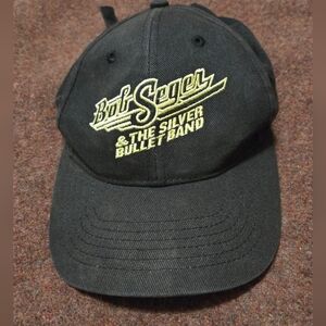 Bob Seger & The Silver Bullet Band Tour Hat Needs Washing Adjust Back